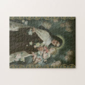 St. Therese Little Flower Rozen Angels Cherubs Legpuzzel (Horizontaal)