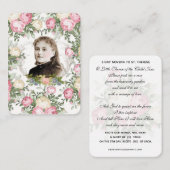 St. Therese of Child Jesus Prayer Novena katholiek Plaatskaartje (Voorkant / Achterkant)