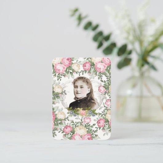 St. Therese of Child Jesus Prayer Novena katholiek Plaatskaartje (Staand voorkant)