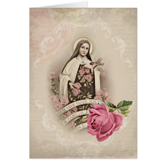 St. Therese of Child Jesus Roos  religieus (Voorkant)