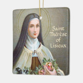 St. Thérèse of Lisieux (BJE 01; Azië/Australië) Keramisch Ornament (Links)