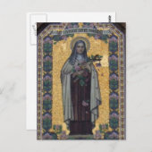 St. Thérèse of Lisieux Briefkaart (Voorkant / Achterkant)