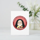 St. Thérèse of Lisieux Briefkaart (Staand voorkant)