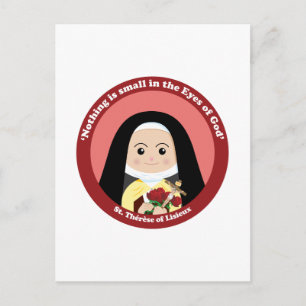 St. Thérèse of Lisieux Briefkaart