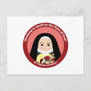 St. Thérèse of Lisieux Briefkaart