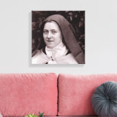 St. Therese of Lisieux Canvas Afdruk (Insitu (Woonkamer))