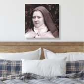 St. Therese of Lisieux Canvas Afdruk (Insitu (Slaapkamer))