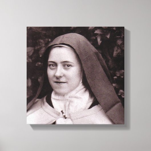 St. Therese of Lisieux Canvas Afdruk (Voorkant)