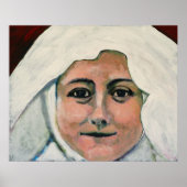 St. Thérèse of Lisieux Canvas Print (Voorkant)