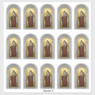 St. Therese of Lisieux, de Kleine Bloem Sticker