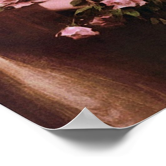 St Therese of Lisieux Devotional Afbeelding. Poster (Hoek)