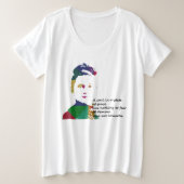 St. Therese of Lisieux Grote Maat T-shirt (Design voorkant)