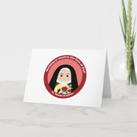 St. Thérèse of Lisieux Kaart (Voorkant)