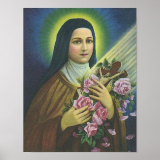 St. Therese of Lisieux Little Flower of Jesus Poster (Voorkant)