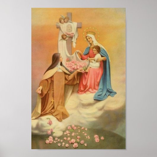 St. Therese of Lisieux Little Flower of Jesus Poster (Voorkant)