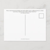 St. Therese of Lisieux "Little Way"  Briefkaart (Achterkant)