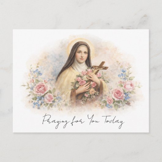 St. Therese of Lisieux "Little Way"  Briefkaart (Voorkant)