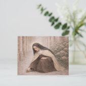 St. Therese of Lisieux "Little Way"  Briefkaart (Staand voorkant)