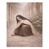 St. Therese of Lisieux "Little Way"  Foto Afdruk (Voorkant)