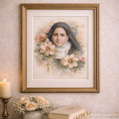St. Therese of Lisieux "Little Way"  Foto Afdruk