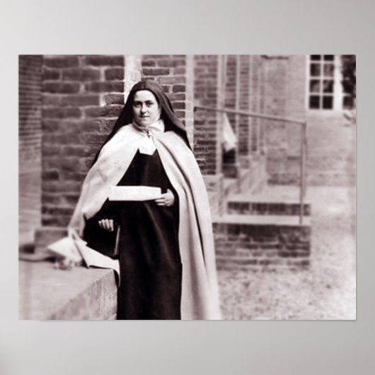 St. Therese of Lisieux. Poster (Voorkant)