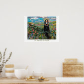 St. Therese of Lisieux Poster (Keuken)