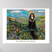 St. Therese of Lisieux Poster (Voorkant)