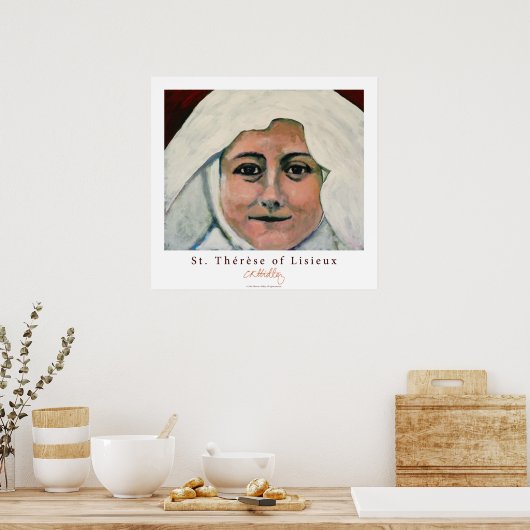 St. Thérèse of Lisieux Poster (Keuken)