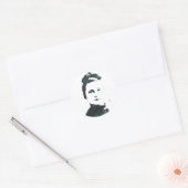 St. Therese of Lisieux Ronde Sticker (Envelop)