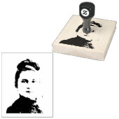 St. Therese of Lisieux Rubberstempel (Gestempeld)