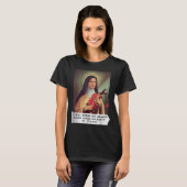 St. Therese of Lisieux Saint Therese of Child Jesu T-shirt (Voorkant volledig)