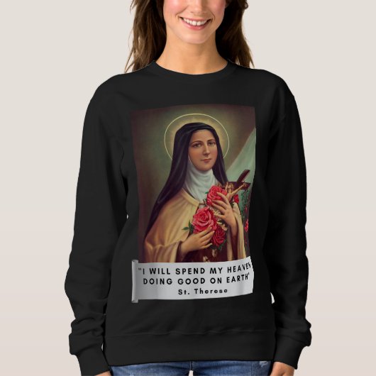 St. Therese of Lisieux Saint Therese of Child Jesu Trui (Voorkant)