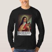 St Therese Of Lisieux Saint Therese of Child Jesus T-shirt (Voorkant)