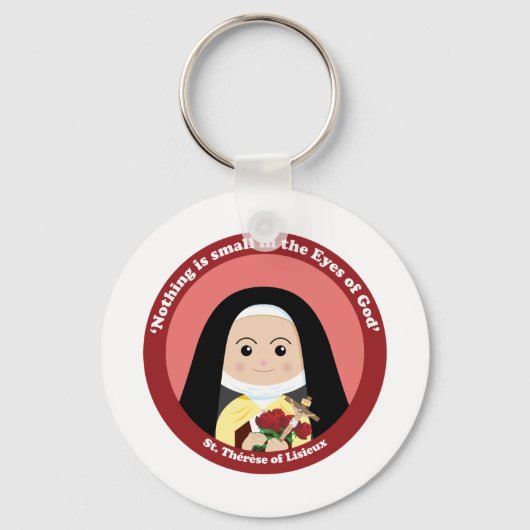 St. Thérèse of Lisieux Sleutelhanger (Voorkant)
