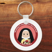 St. Thérèse of Lisieux Sleutelhanger (Voorkant)