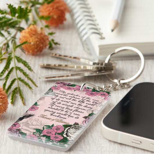 St. Therese of Lisieux sleutelketen Sleutelhanger (Voorkant Rechts)