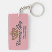 St. Therese of Lisieux sleutelketen Sleutelhanger (achterkant)