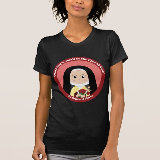 St. Thérèse of Lisieux T-shirt (Voorkant)