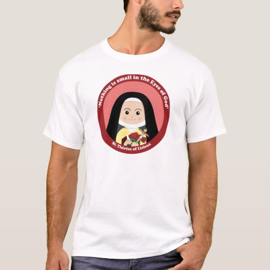 St. Thérèse of Lisieux T-shirt (Voorkant)