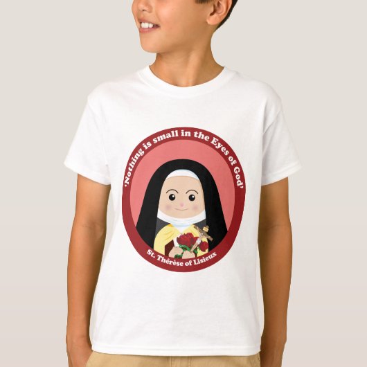 St. Thérèse of Lisieux T-shirt (Voorkant)