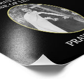 St. Therese of Lisieux T-Shirt Saint Little Flower Foto Afdruk (Hoek)