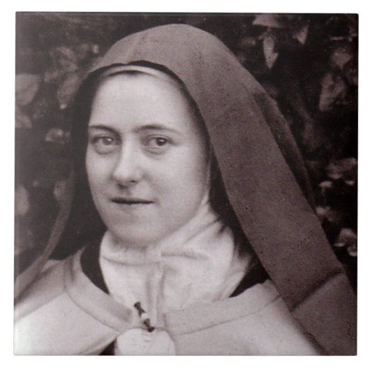 St. Therese of Lisieux Tegeltje (Voorkant)