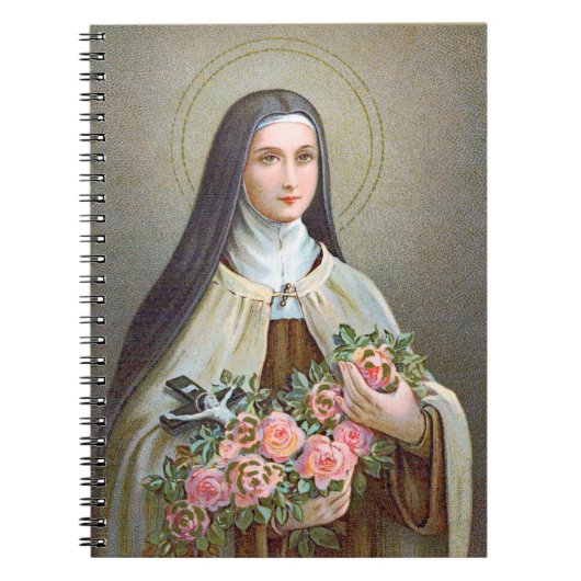 St. Thérèse of Lisieux the Little Flower (BJE 01) Notitieboek (Voorkant)