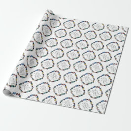 St Thèrése of Lisieux Wrapping Paper Cadeaupapier
