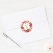 St. Therese of the Child Jesus Little Flower Ronde Sticker (Envelop)