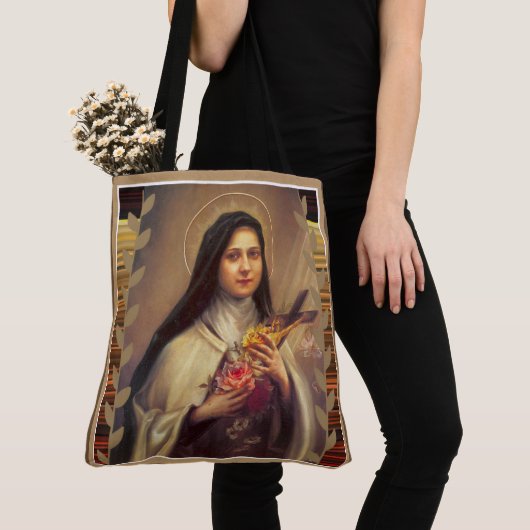 St. Therese of the Child Jesus Little Flower Tote Bag (Dichtbij)
