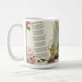 St. Therese Poem  katholieke Rosary Collage Koffiemok (Links)