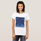 St. Therese Quote Shirt (Voorkant volledig)