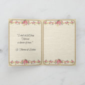 St. Therese Religieus Katholiek Carmeliet Kaart (Binnen)