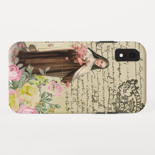 St. Therese Rozen Carmelite katholieke religie Case-Mate iPhone Case (Achterkant (horizontaal))